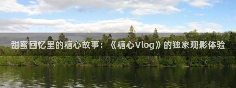 糖心vlog在线观看i：甜蜜回忆里的糖心