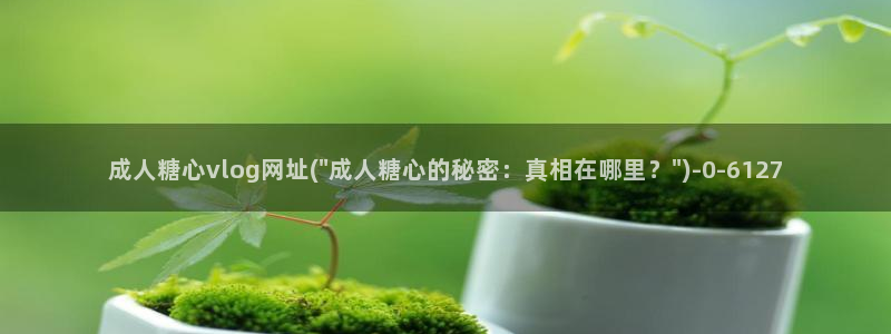 糖心vlog过期米线线