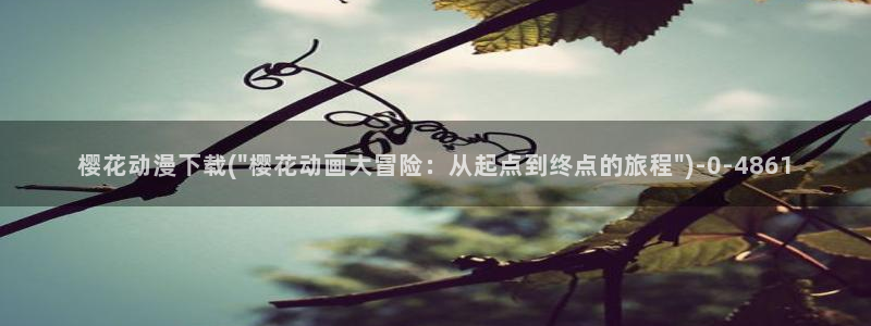在线动漫:樱花动漫下载(\